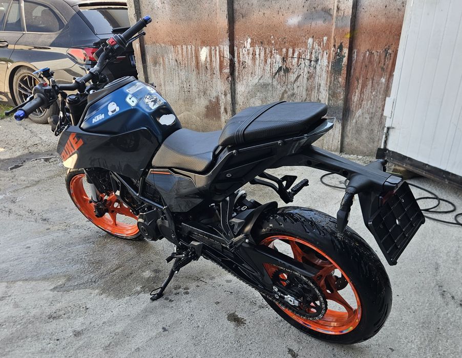KTM Duke 125 avariat