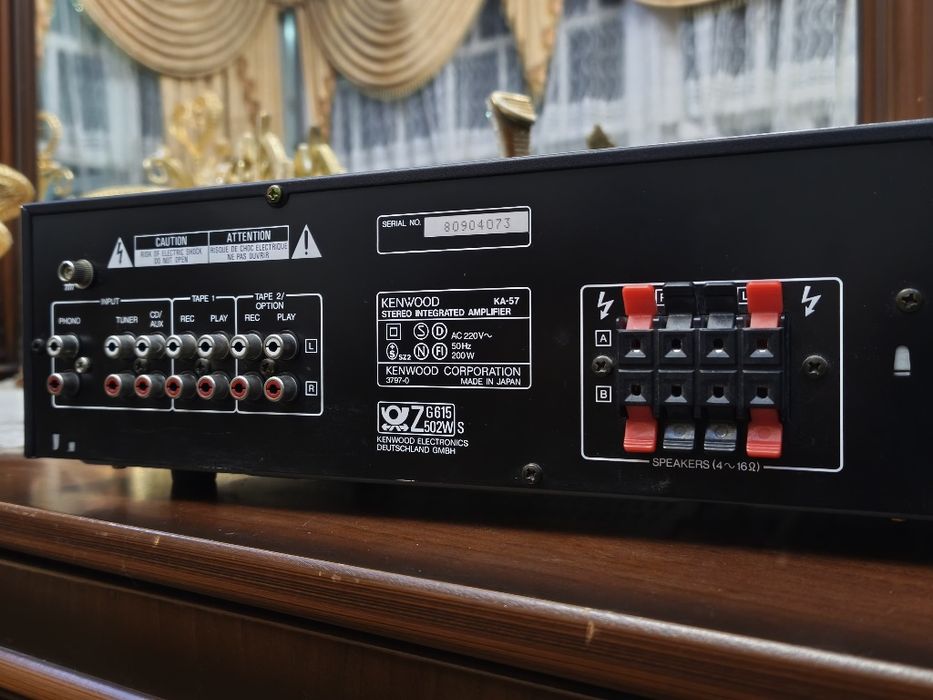 Kenwood ka-57 японский стерео усилитель