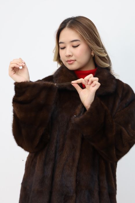 Норка шуба новая