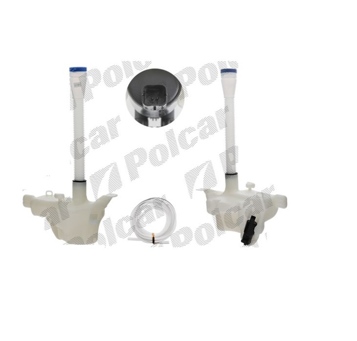 Rezervor spalator parbriz Citroen Berlingo (7_), 02.2008-07.2018; Peugeot Partner, 03.2008-07.2018, cu cap, cu motoras spalator mono, cu Gat de umplere