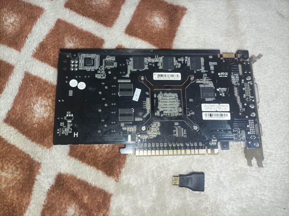 Продам видеокарту GTS450 GDDR5 1G На уровне GTX 550 Ti
