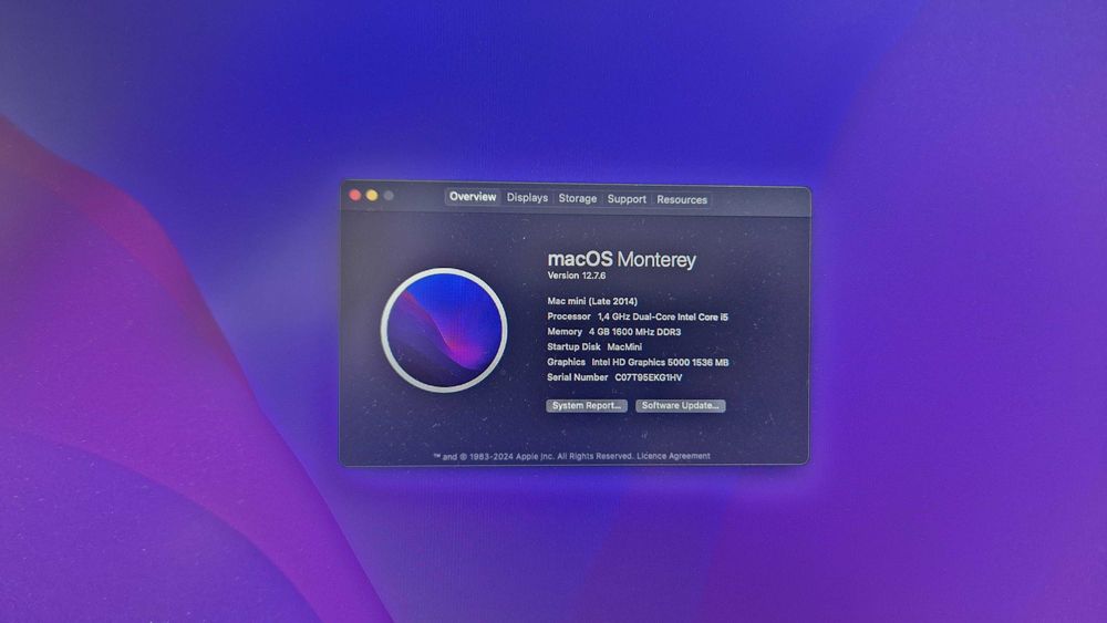 Mac mini, i5, 256 SSD