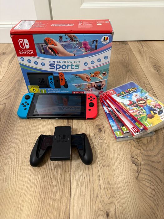 Nintendo switch nou cu 5 jocuri !