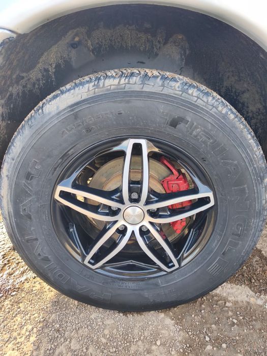 Продаются диски с летней резиной размер 255/65/ R16