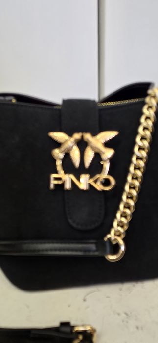 Дамска чанта Pinko черна