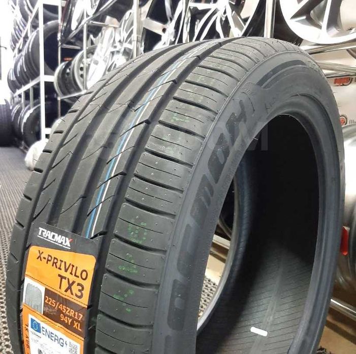Летни гуми TRACMAX TX3 225/45 R17 94Y XL  нов ДОТ! 225/45/17 с БОРД