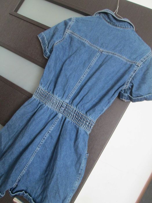 salopeta   cu pantalon scurt fete 34