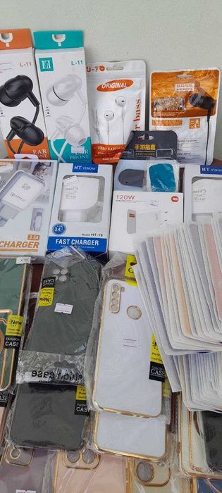 Телефон аксессуарлари сотилади, оптом