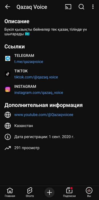 YouTube канал сатылады