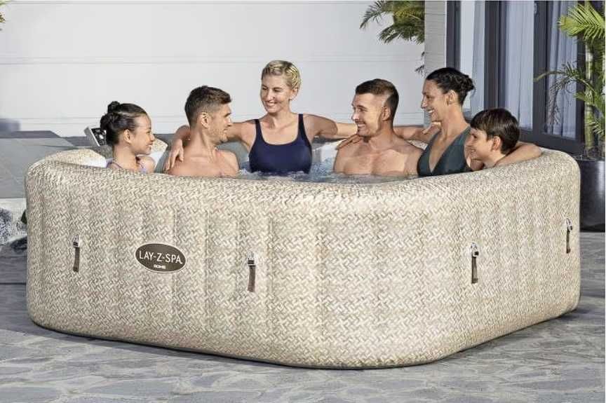 Надуваемо джакузи Bestway, LAY-Z-SPA Rome AirJet