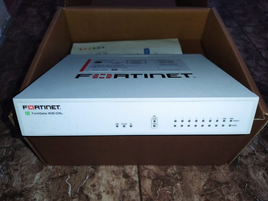 Межсетевой экран FortiGate 60E DSL
