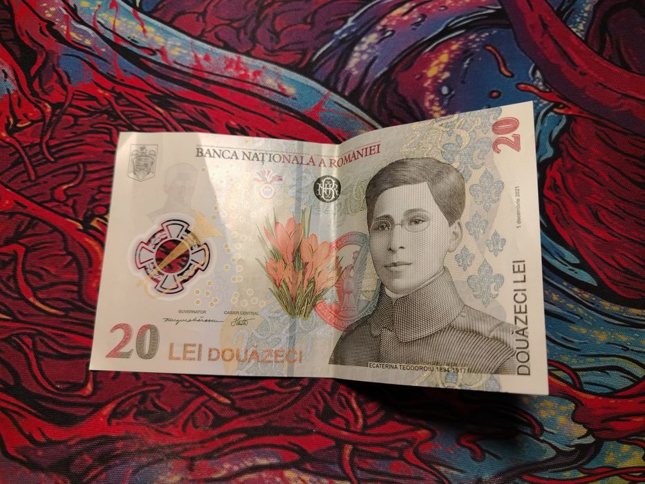 Vand bancnota 20 de lei seria A