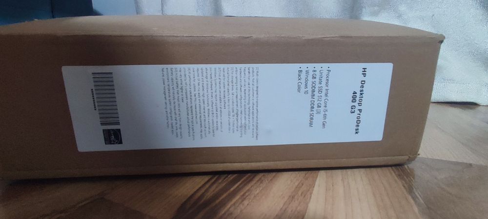 Компьютер HP Desktop ProDesk 400 G3
