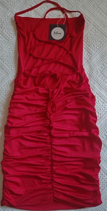 Rochie mărimea XS, noua cu eticheta, Velane, de culoare rosie.