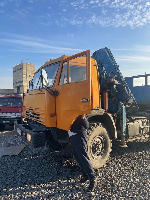 Камаз-вездеход,манипулятор