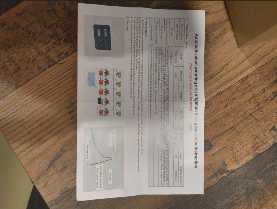 Sistem Automat de Irigații Picurare