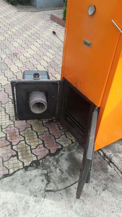 Centrala termica Marelli 35 kw mixta lemne și peleti