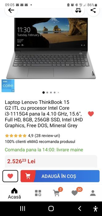 Lenovo Thinkbook 15 G2 i3