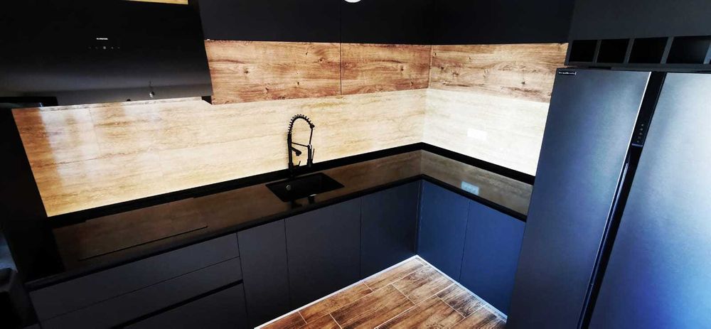 Blat quartz compzit negru