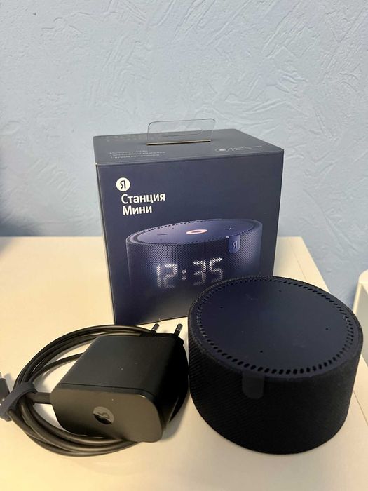 Яндекс Станция Мини 2 с часами