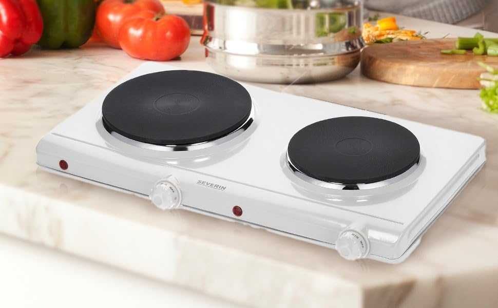 Двоен електрически котлон Severin DK 1042 бързо затопляне 2500W, 3,9кг