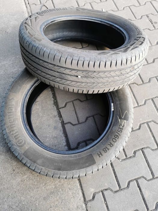 Vând cauciucuri de vara Continental 215/60/R18 98H, 2025