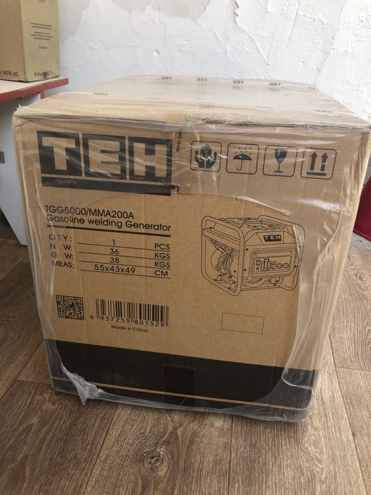 Бензиновый сварочный генератор 2в1 TEH