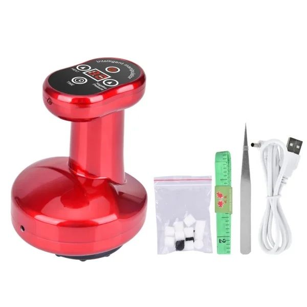 Антицелулитен масажор с вендузи за масаж и оформяне на тялото, целулит