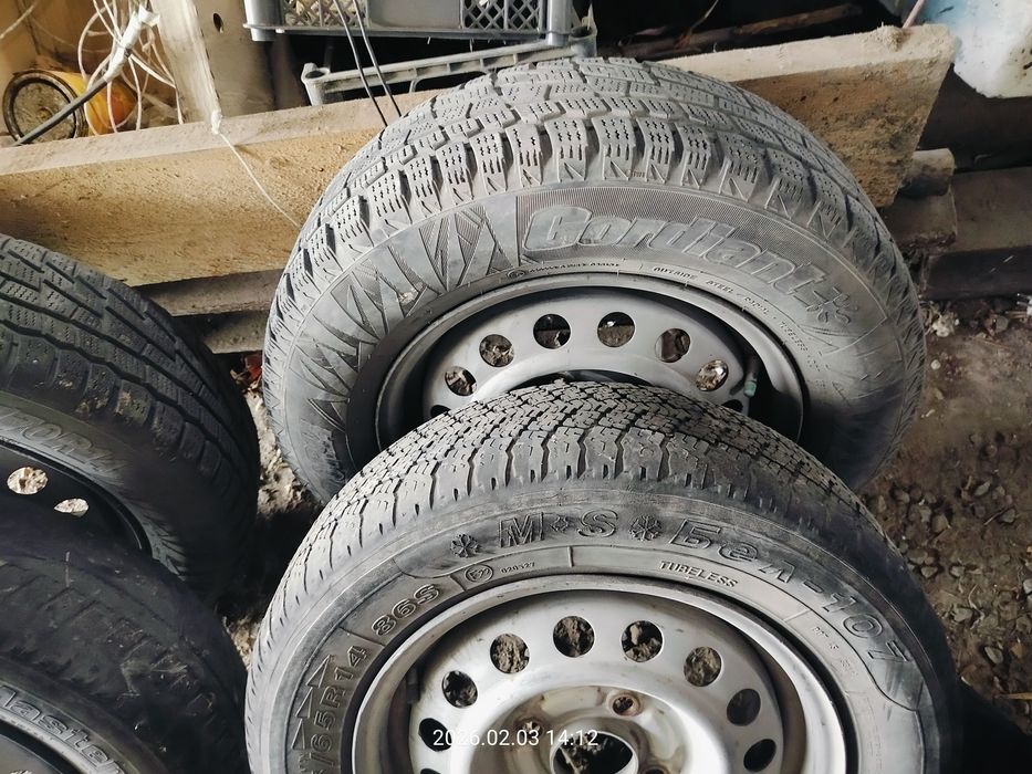 Диски с резиной зимние