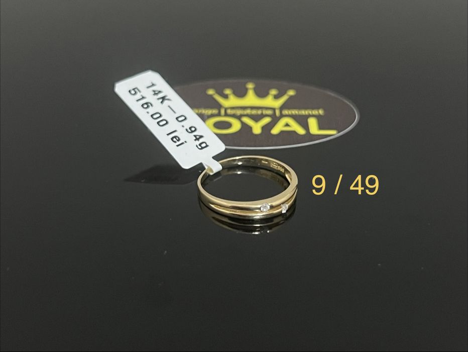 Bijuteria Royal CB : Inel dama aur 14k 0,94 grame