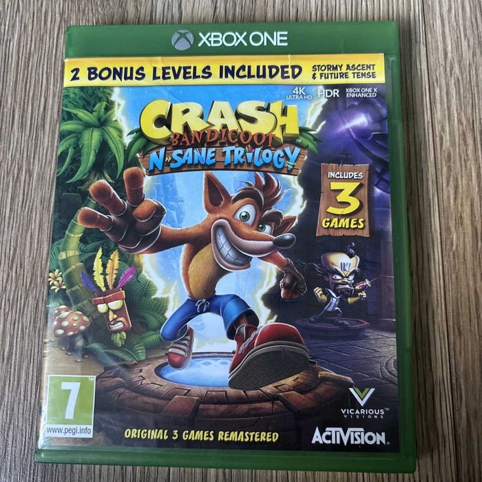 Crash Bandicoot N. Sane Trilogy Xbox One Xbox X|S Xbox Series X