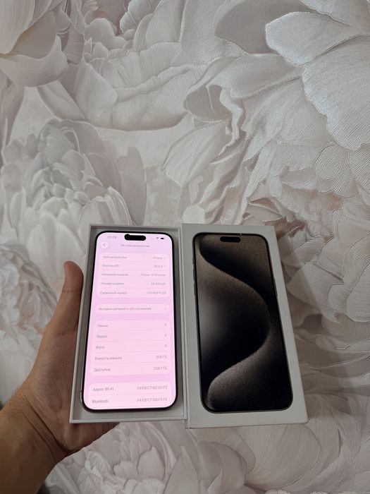 iPhone 15 Pro Max 256Gb - В отличном состоянии