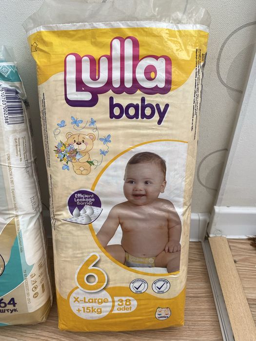 Подгузники lulla baby 6