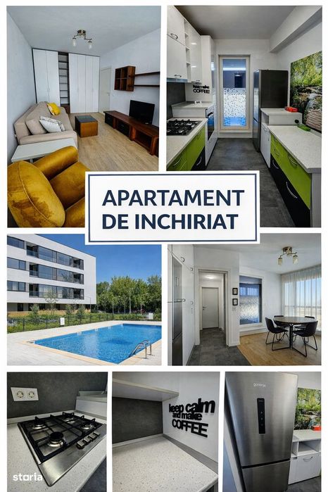 2 camere spațios, luminos + parcare | Atria Urban Resort | piscină |