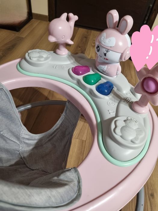 Premergător roz/gri