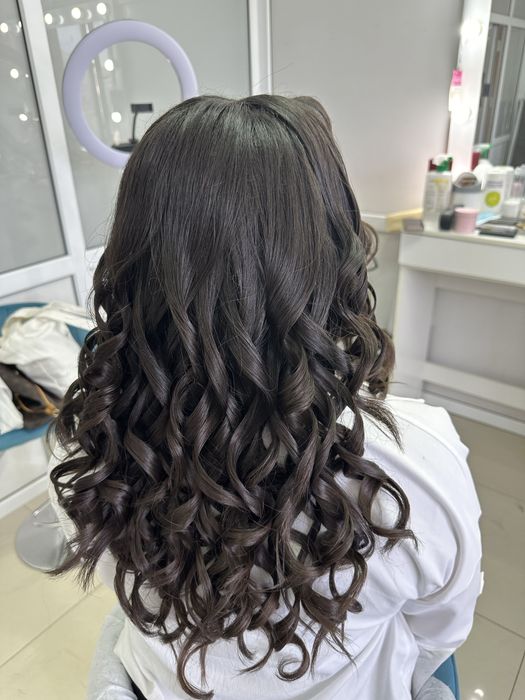 Вечерние прически в Караганде