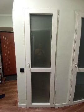 Пластиковый дверь