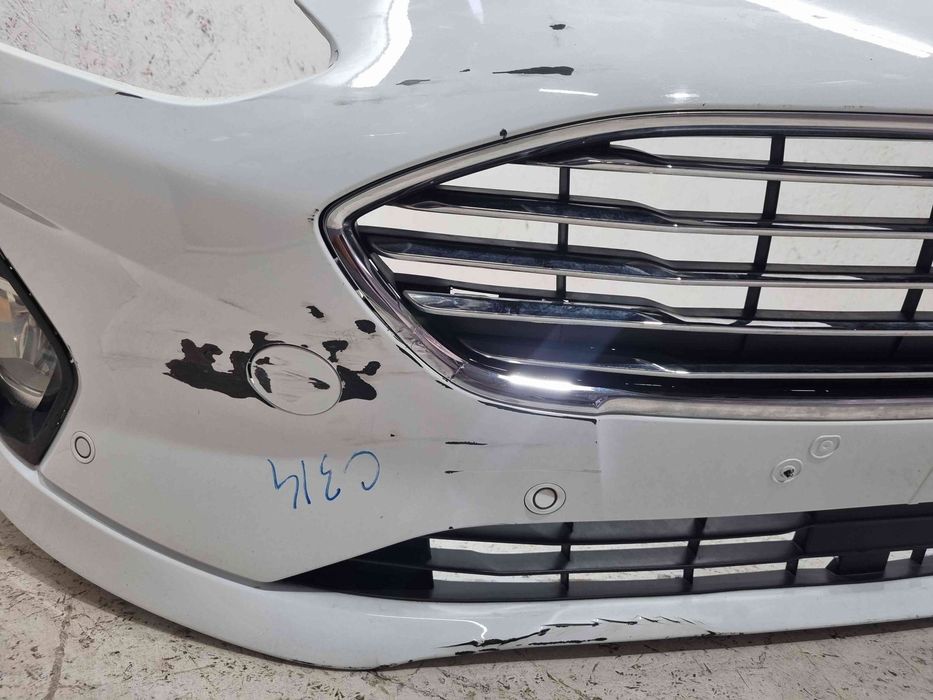 Bara fata Ford Fiesta 8 [Fabr 2017-2025] Frozen White