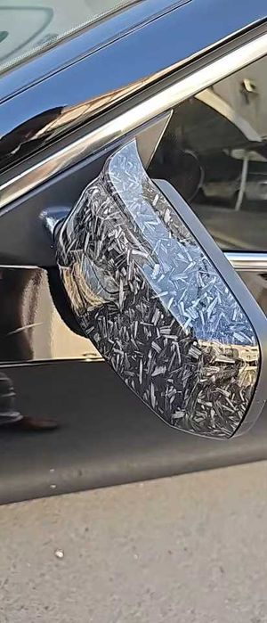 Capace Oglinzi M5 Style BMW E60 E61 E63 E64, Carbon Forjat, Prinderi