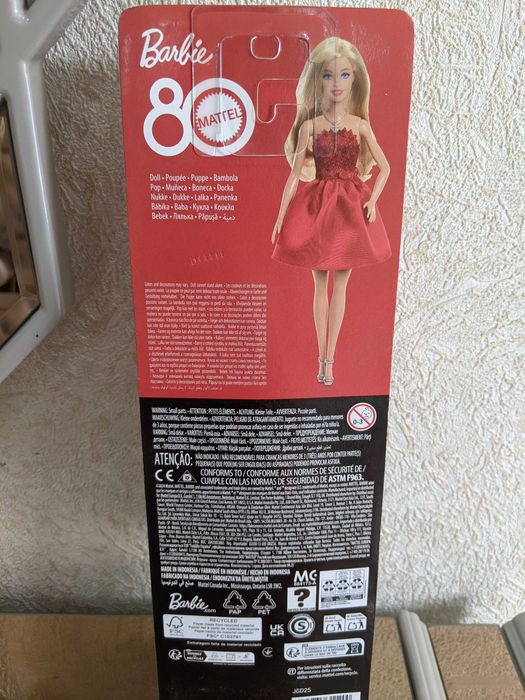 Барби выпуск ко дню рождения Mattel 80