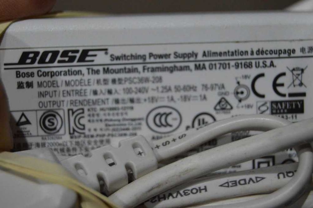 Alimentator Bose PSCMW-20 pentru Bose SoundDock Series II si III