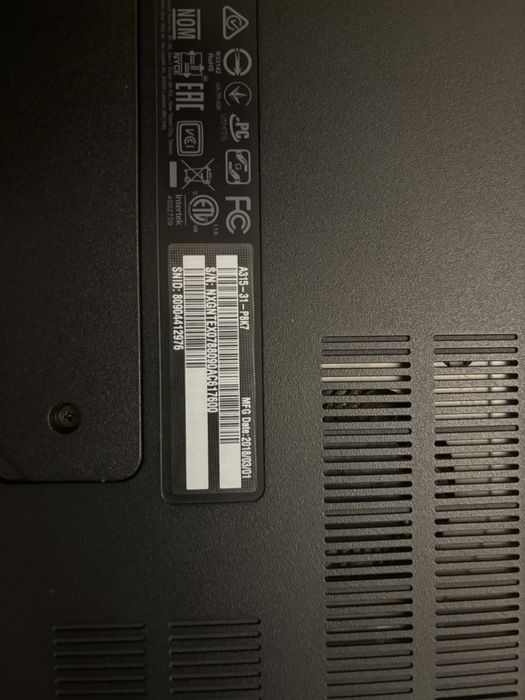 Лаптоп ASER Aspire A315