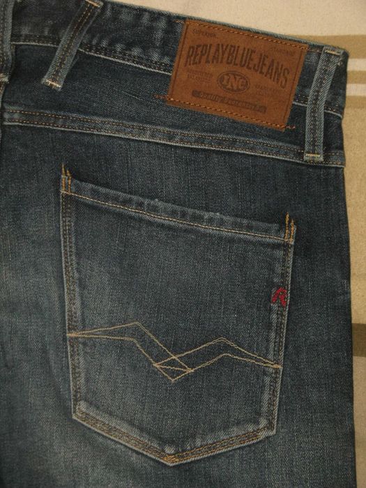 Blugi Originali REPLAY W 33 x L 34 / Talie 86 cm - Lungime 112 / Slim