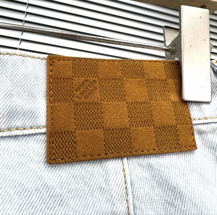 Мъжки Къси Дънкови Панталони Louis Vuitton