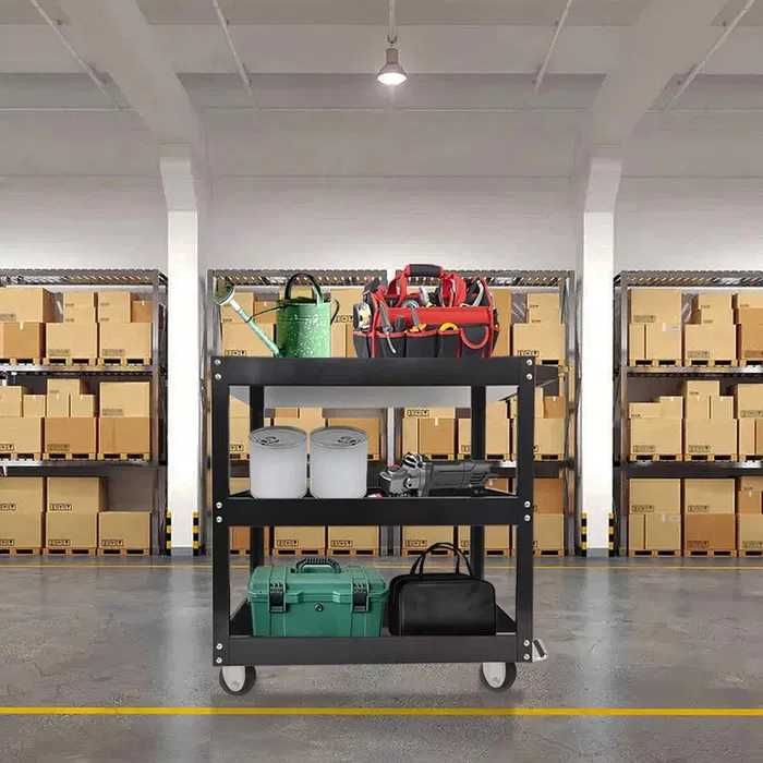 Количка за инструменти с 3 рафта