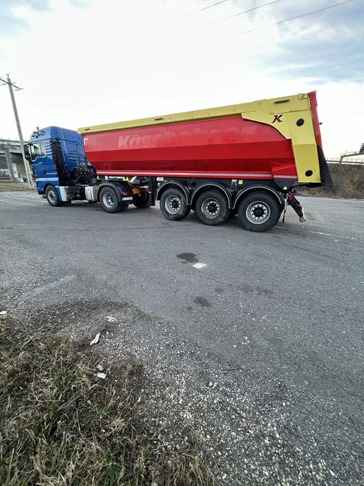 MAN TGX 18.540 4x4 an 2013 Hidro Semiremorca basculabila Kassbohrer