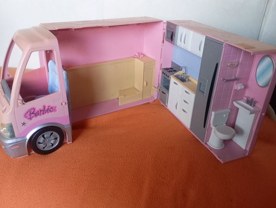 Barbie hot tub party bus