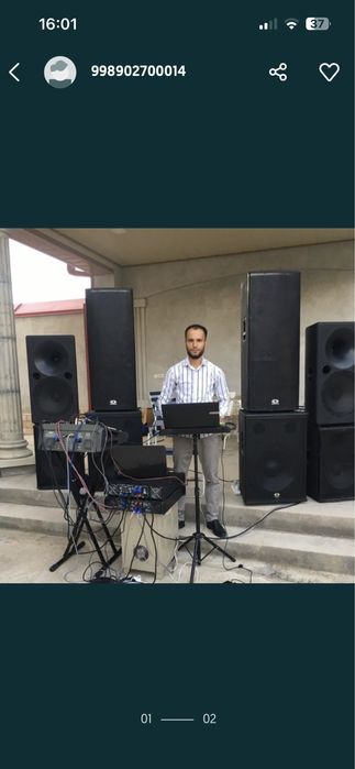 Dj xizmatlari Artist Aparatura  vidushiy