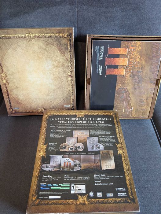 Age of Empires III, editie de colectie la cutie mare [ca NOU]