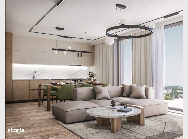 Apartament 3 camere cu terasa impresionanta de 78 mp